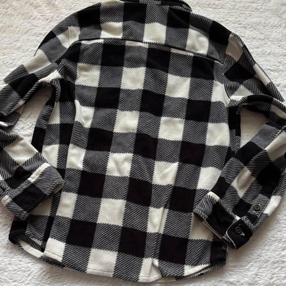Boy’s Black and White Plaid Shirt - Picture 5 of 5